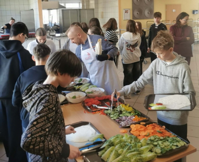 Warsztaty kulinarne w Trójce „Fast Food inaczej, czyli zdrowiej